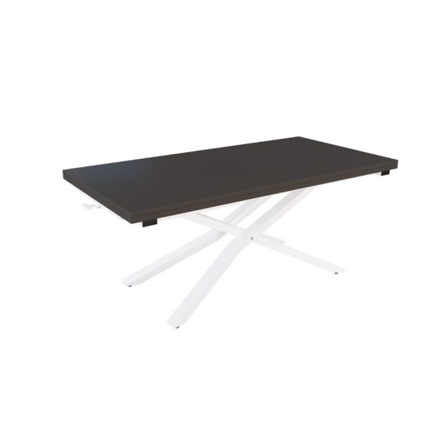 Разтегателна маса Соренто с плот МДФ с повдигащ механизъм мат базалт 166