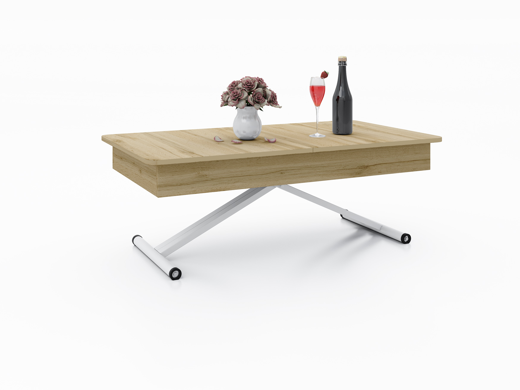 с бяла основа