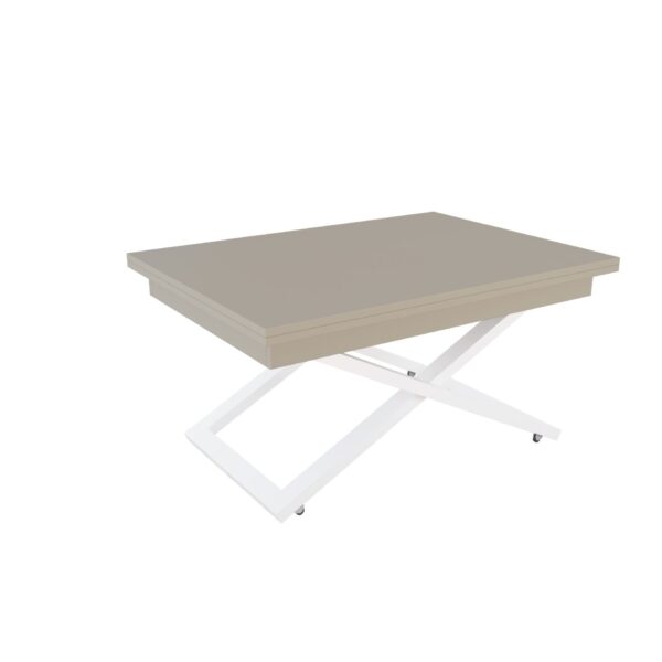 Разтегателна маса Флоренция с повдигащ механизъм плот МДФ мат – цвят аметист грей