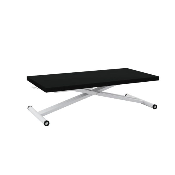 Разтегателна маса Хавана с повдигащ механизъм плот МДФ - черен мат