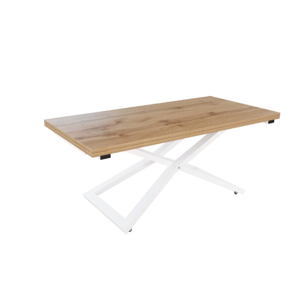 Разтегателна маса Венеция с повдигащ механизъм - дъб вотан