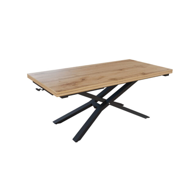 Разтегателна маса Соренто с повдигащ меанизъм - дъб вотан