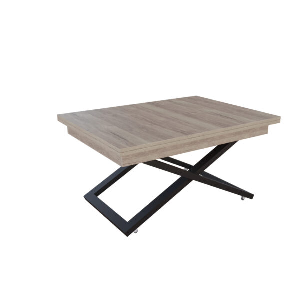 Разтегателна маса Флоренция с повдигащ механизъм - малта фрезе