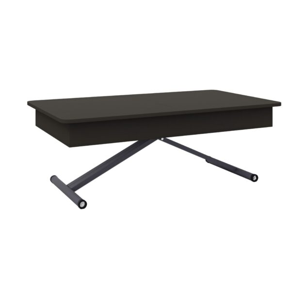 Разтегателна маса Мохито с повдигащ механизъм плот МДФ - цвят мат базалт