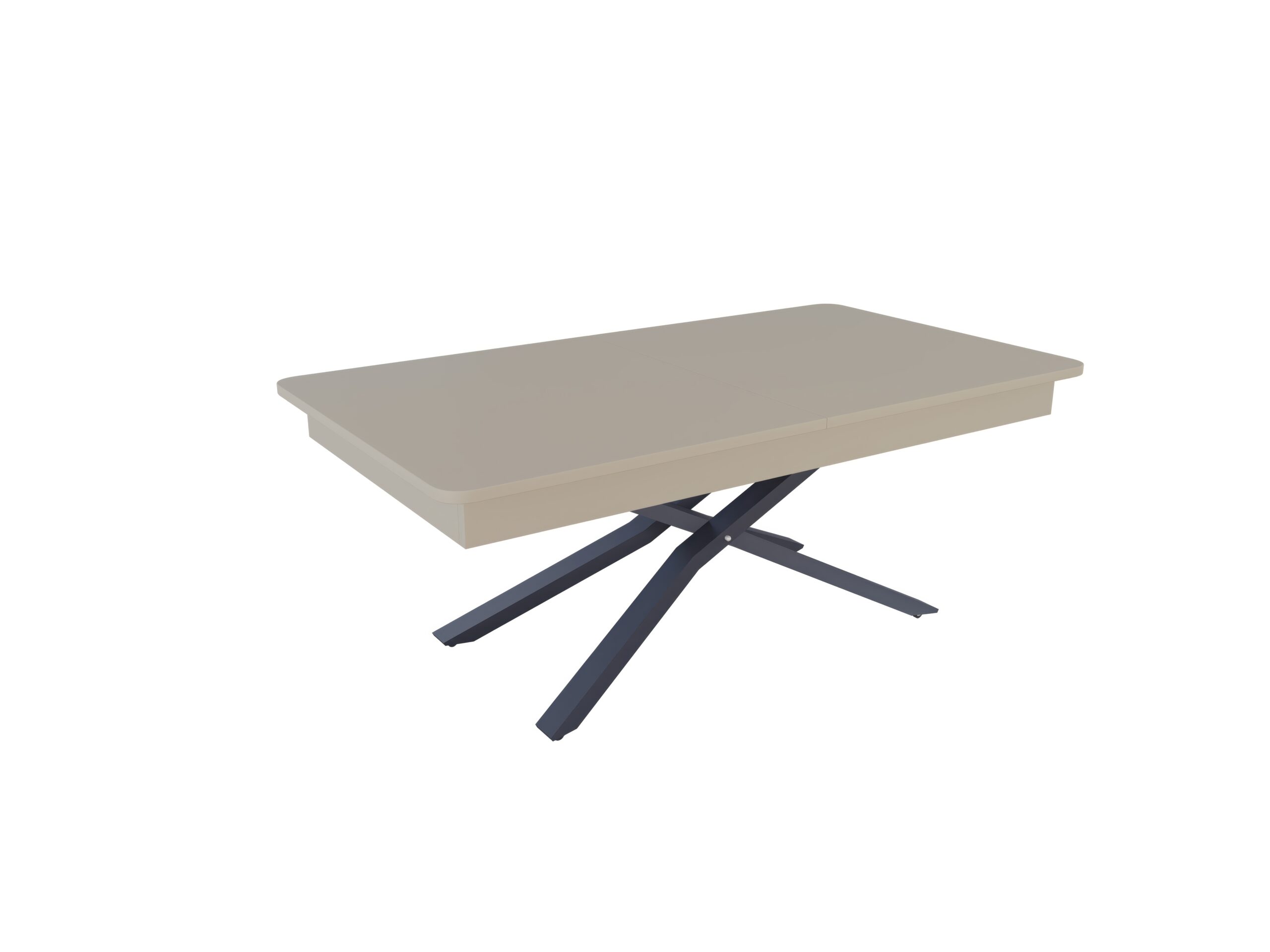 с графит основа Разтегателна маса Мегара с повдигащ механизъм плот МДФ мат 003 аметист грей