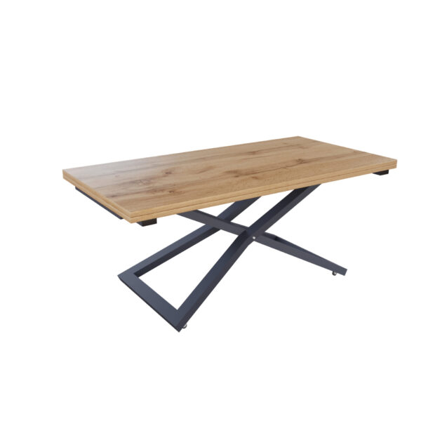 Разтегателна маса Венеция с повдигащ механизъм - дъб вотан