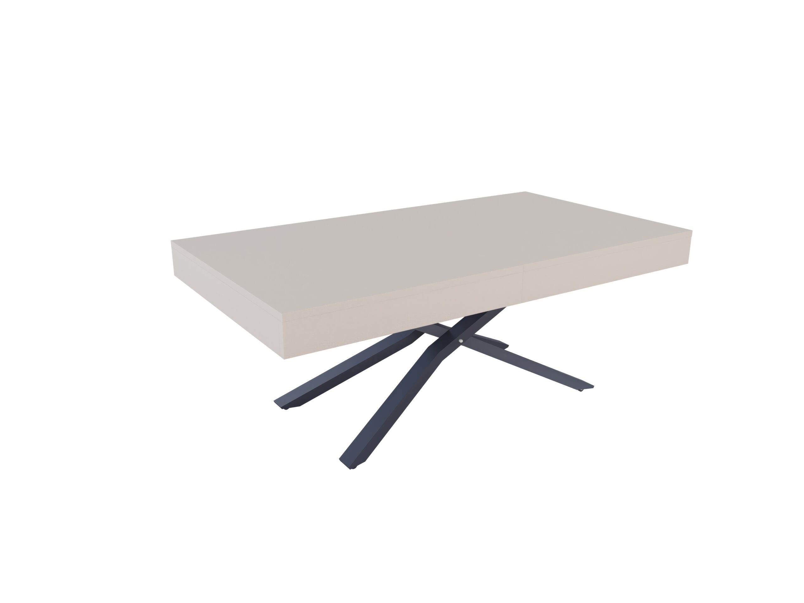 с графит основа(7024) Разтегателна маса Тоскана с повдигащ механизъм - кашмир