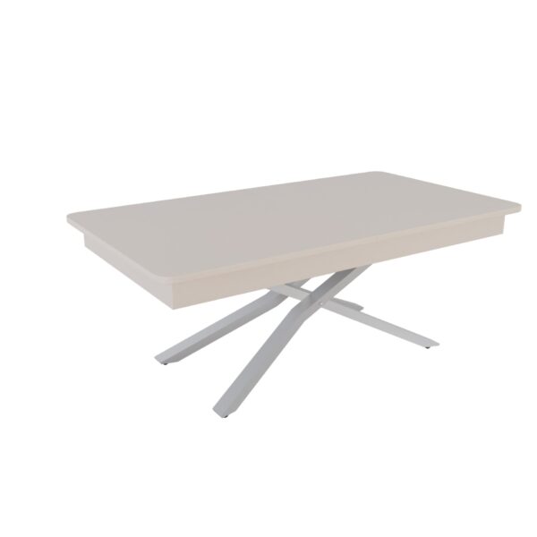 Разтегателна маса Мегара с повдигащ механизъм плот МДФ мат 003 аметист грей