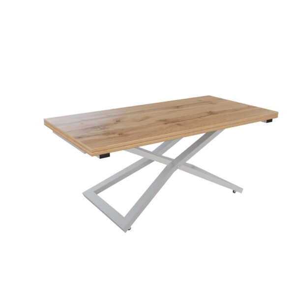 Разтегателна маса Венеция с повдигащ механизъм - дъб вотан