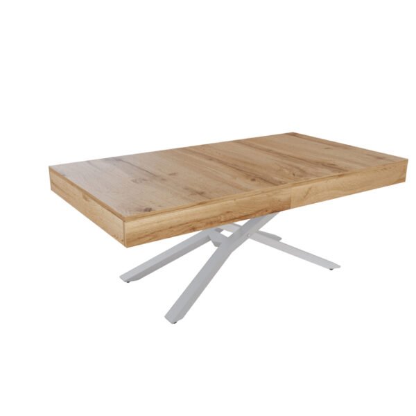 Разтегателна маса Тоскана с повдигащ механизъм - дъб вотан