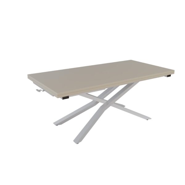 Разтегателна маса Соренто с плот МДФ с повдигащ механизъм мат 003 аметист грей