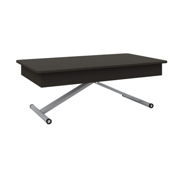 Разтегателна маса Мохито с повдигащ механизъм плот МДФ цвят мат базалт