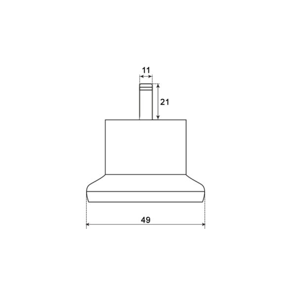 ТАПИ ЗА СТАТИЧНОСТ - ЧЕРНИ