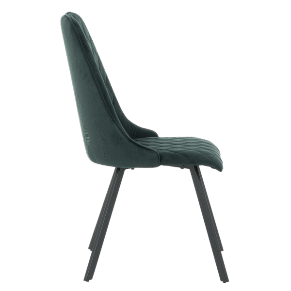 Трапезен стол ATLANTA - тъмнозелен