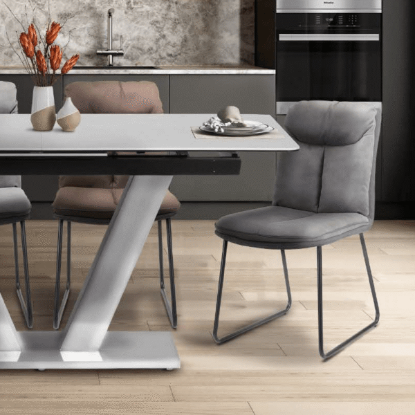 Трапезен стол BRENT - бежов SF 2