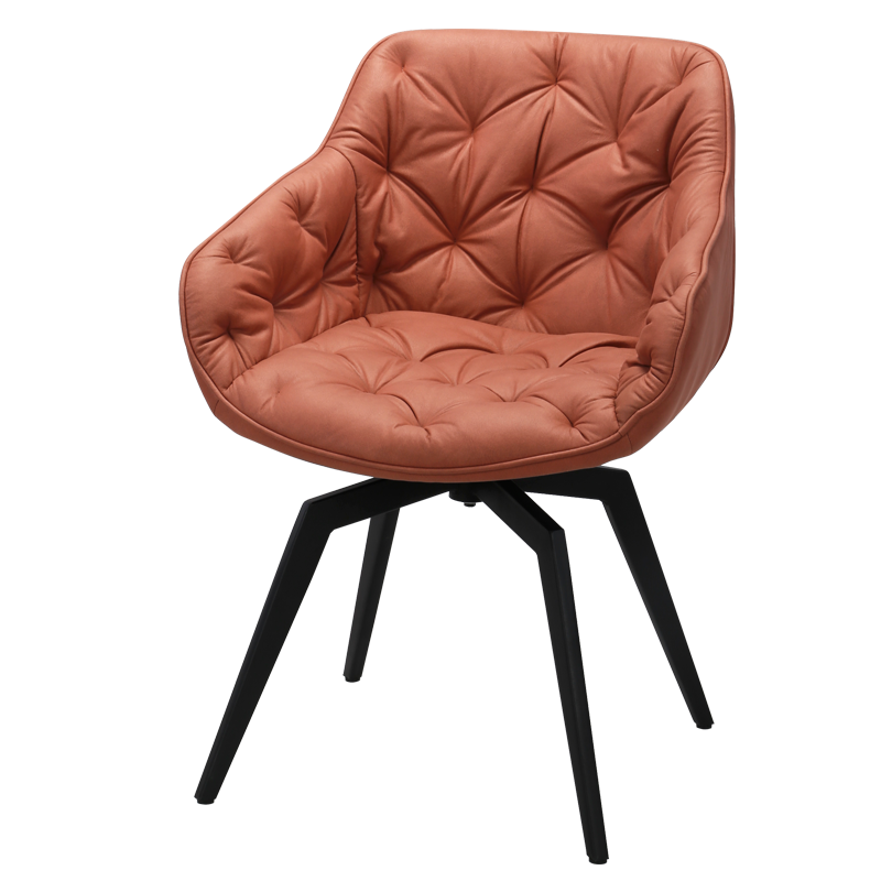 trapezen-stol-buxton-praskova-dx-555 Трапезен стол BUXTON - праскова DX-555