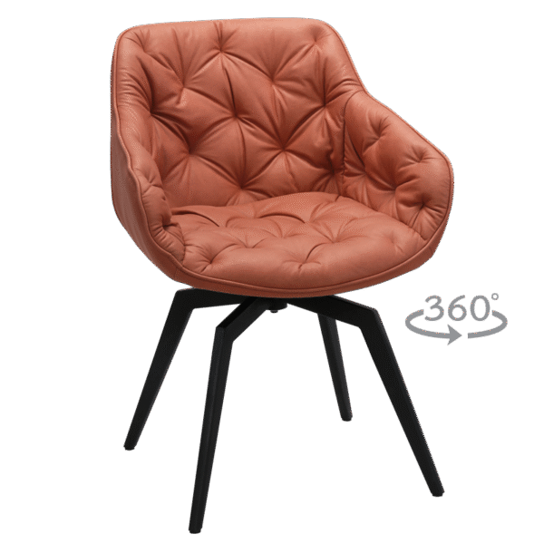 Трапезен стол BUXTON - праскова DX-555