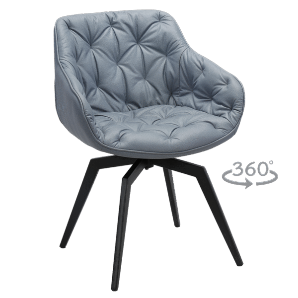 Трапезен стол BUXTON - сив DX-310