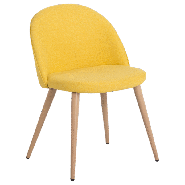 Трапезен стол Carmen 514 -ярко жълт MB