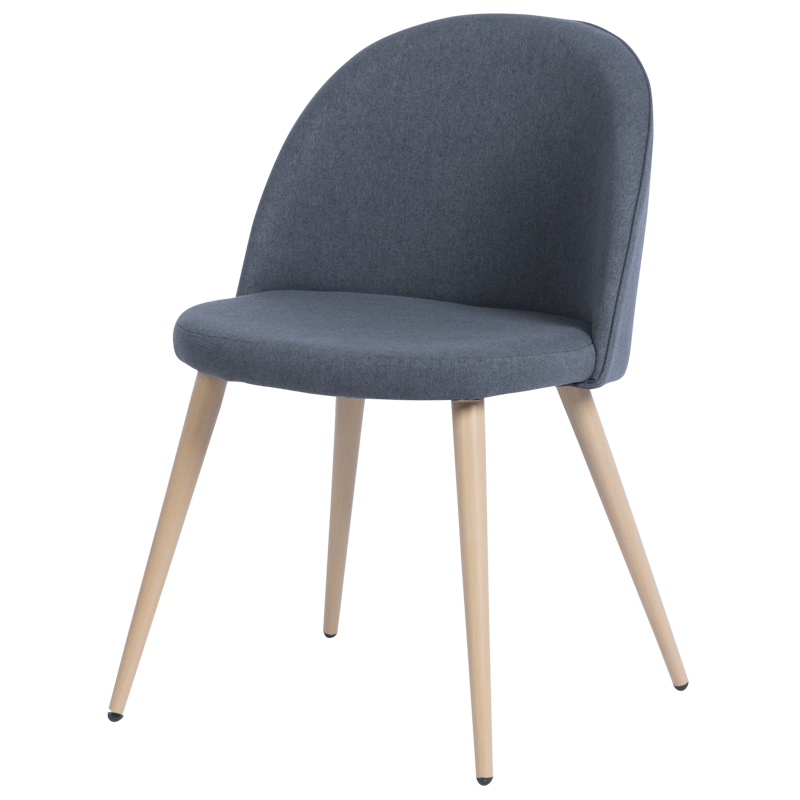 trapezen-stol-carmen-514-tymno-siv-mb Трапезен стол Carmen 514 - тъмно сив MB