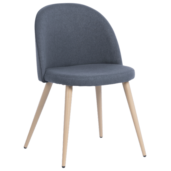 Трапезен стол Carmen 514 - тъмно сив MB