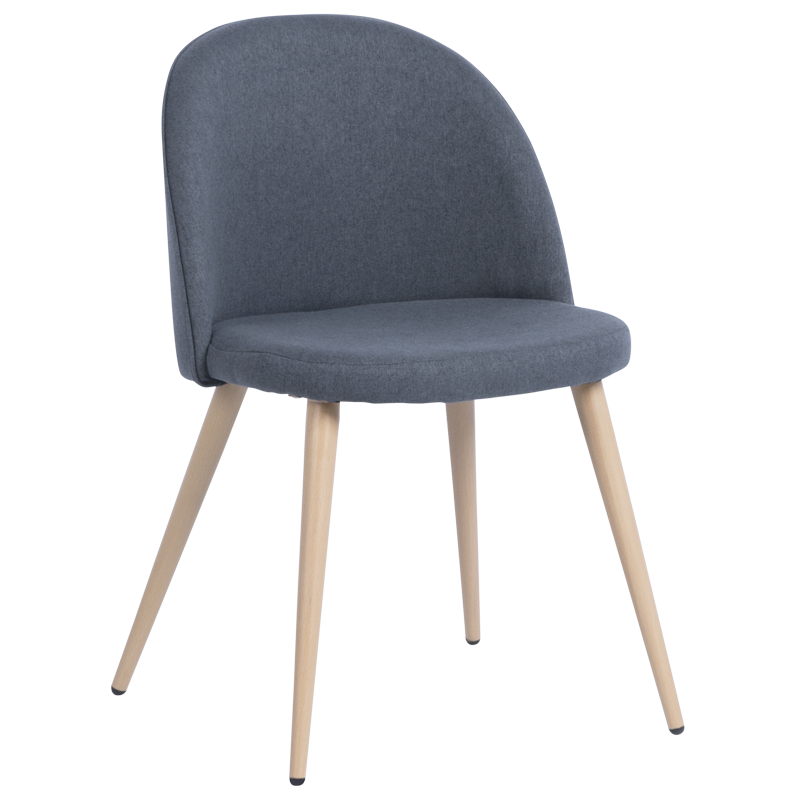 trapezen-stol-carmen-514-tymno-siv-mb Трапезен стол Carmen 514 - тъмно сив MB