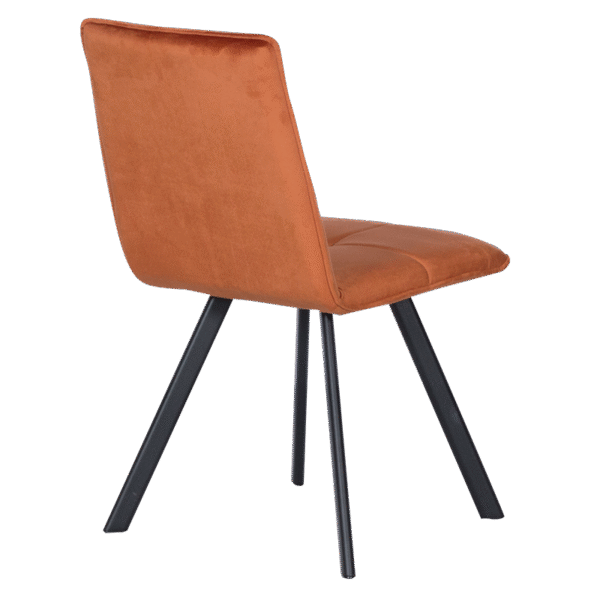 Трапезен стол Carmen 516 X - оранжев