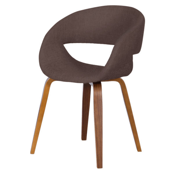 Трапезен стол Carmen 9975 - орех - кафяв