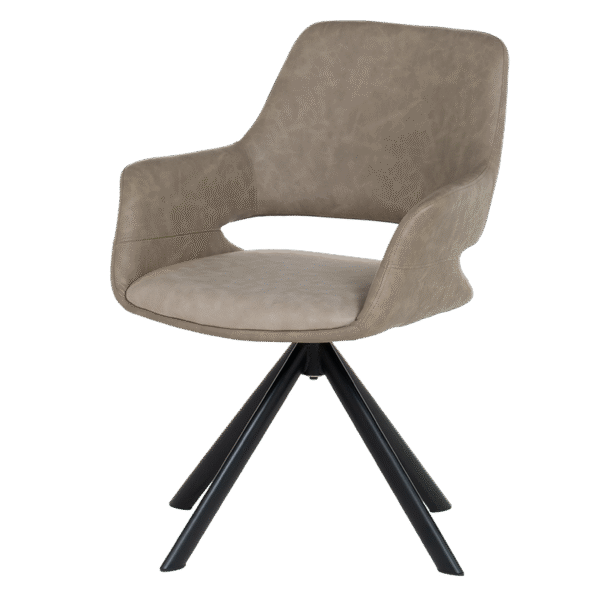 Трапезен стол DEVON - светлобежов SF 2