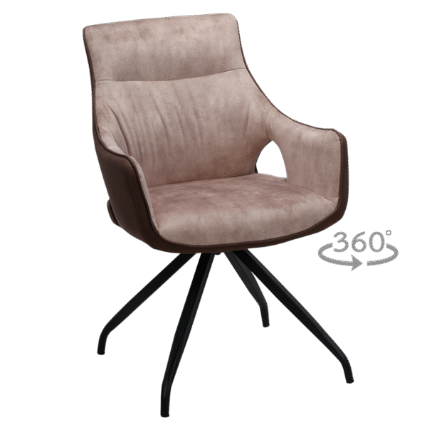 Трапезен стол DUDLEY - бежов MJ 1