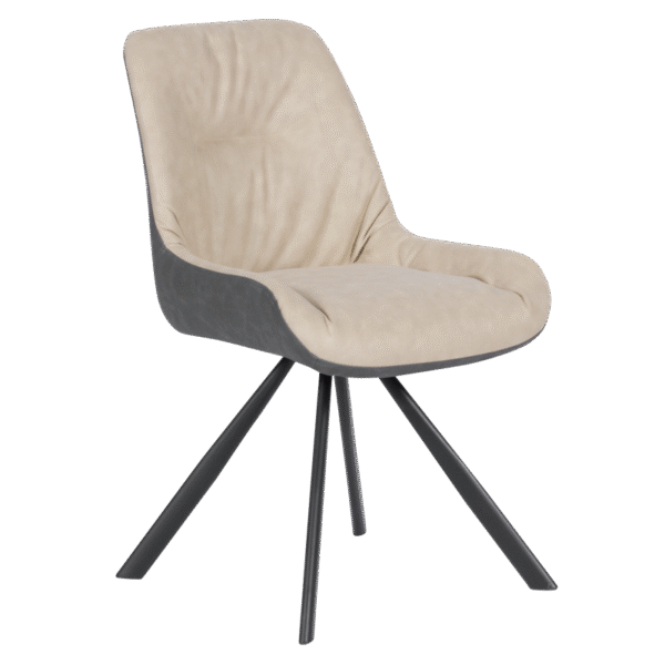 Трапезен стол FROME - крем SF 2