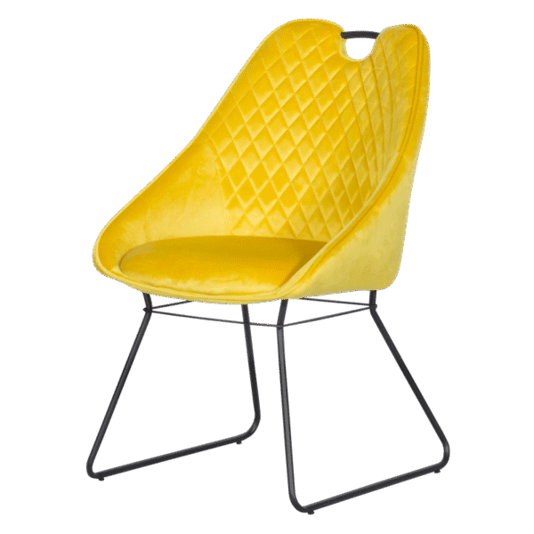 Трапезен стол GEDLING - жълт BF 2