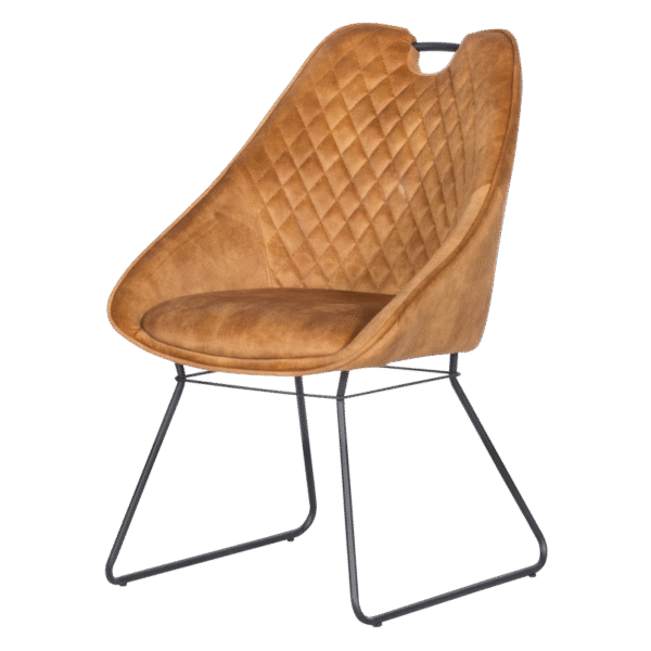 Трапезен стол GEDLING - оранжев MJ 1