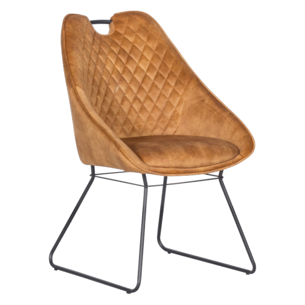 Трапезен стол GEDLING - оранжев MJ 1