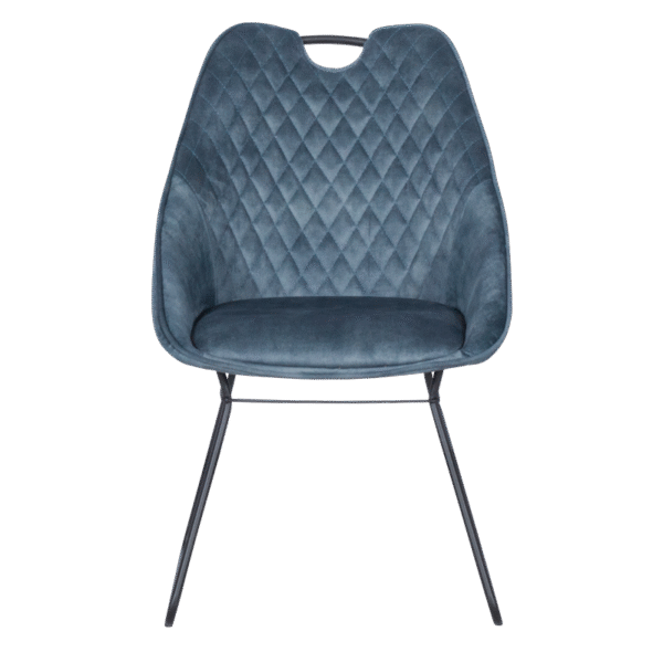 Трапезен стол GEDLING - син MJ 1