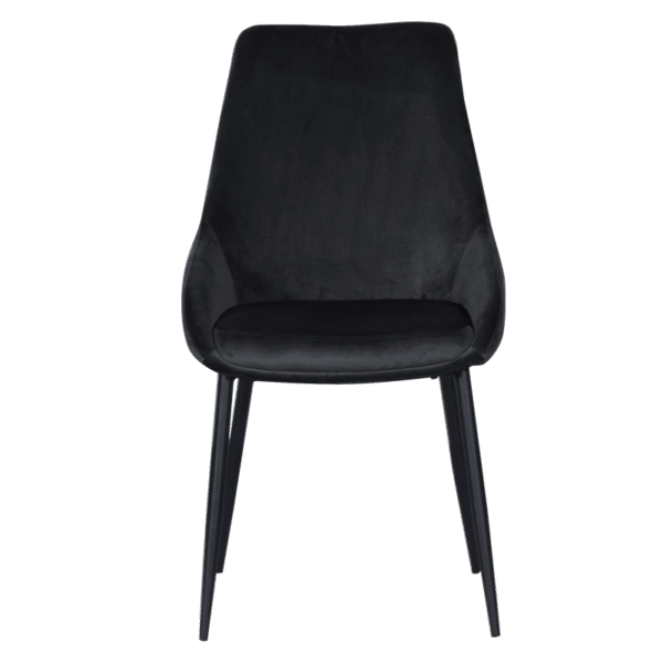 Трапезен стол HEDON - черен BF 2