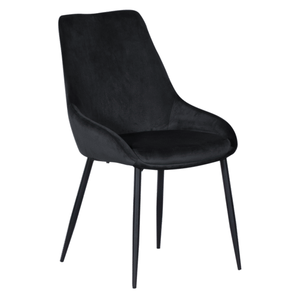 Трапезен стол HEDON - черен BF 2