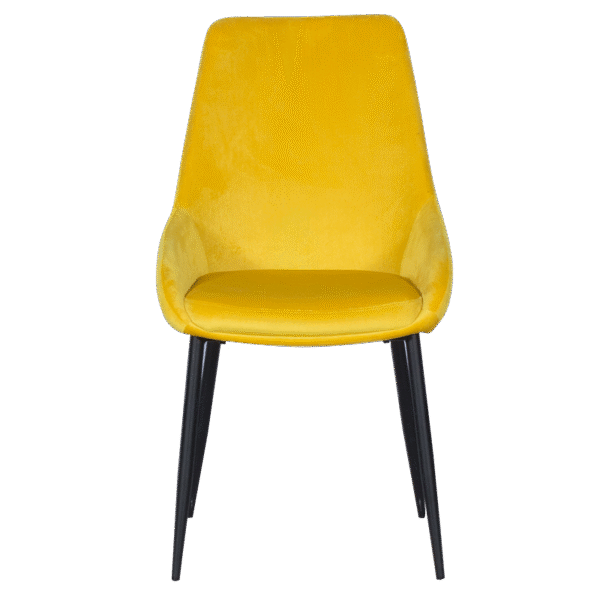 Трапезен стол HEDON - жълт BF 2