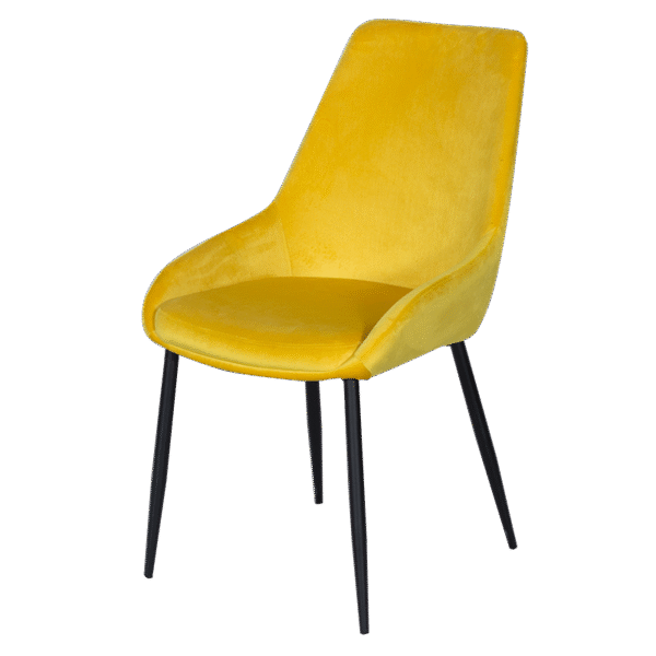 Трапезен стол HEDON - жълт BF 2