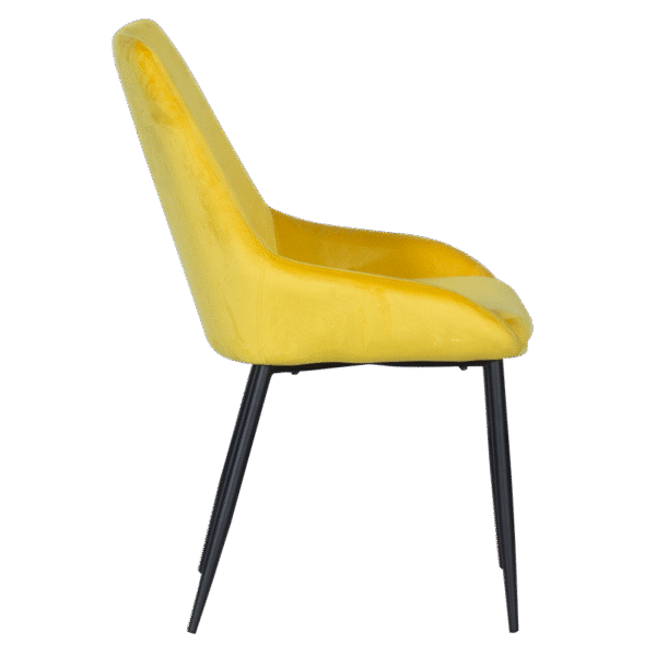 Трапезен стол HEDON - жълт BF 2