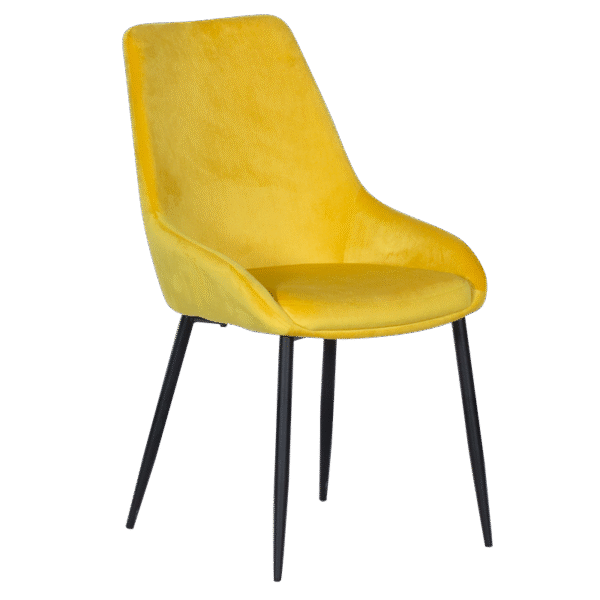 Трапезен стол HEDON - жълт BF 2