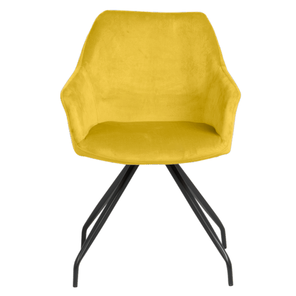 Трапезен стол KENDAL - жълт BF 2