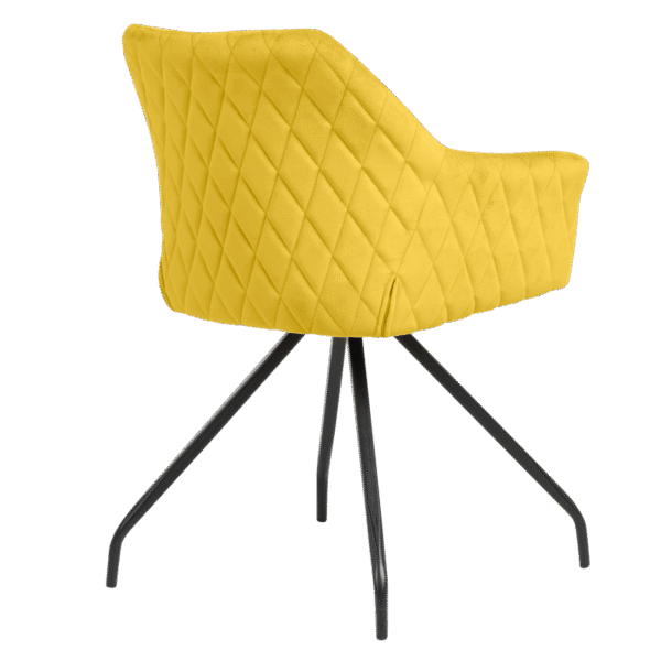 Трапезен стол KENDAL - жълт BF 2