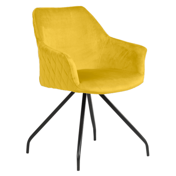 Трапезен стол KENDAL - жълт BF 2