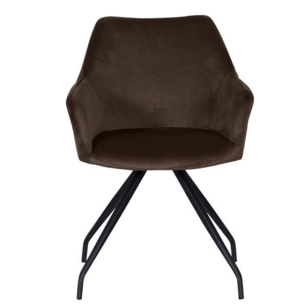 Трапезен стол KENDAL - кафяв BF 2