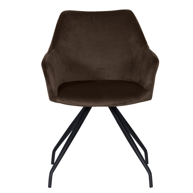 trapezen-stol-kendal-kafjav-bf-2 Трапезен стол KENDAL - кафяв BF 2