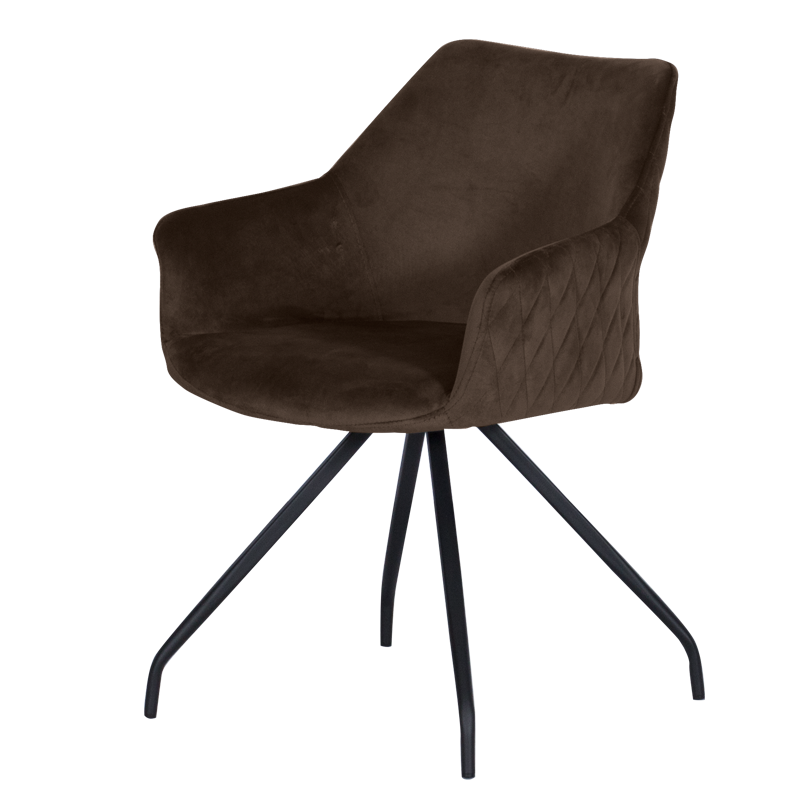 trapezen-stol-kendal-kafjav-bf-2 Трапезен стол KENDAL - кафяв BF 2