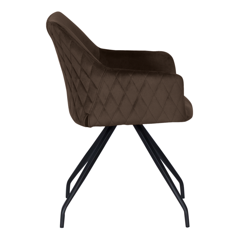 trapezen-stol-kendal-kafjav-bf-2 Трапезен стол KENDAL - кафяв BF 2