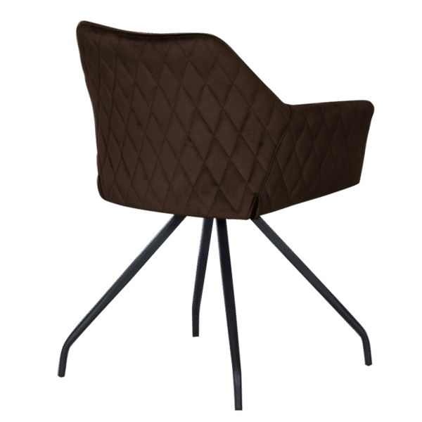 Трапезен стол KENDAL - кафяв BF 2