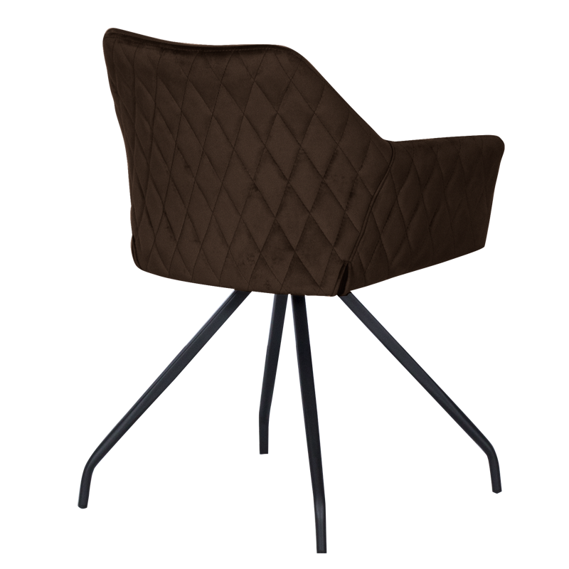 trapezen-stol-kendal-kafjav-bf-2 Трапезен стол KENDAL - кафяв BF 2